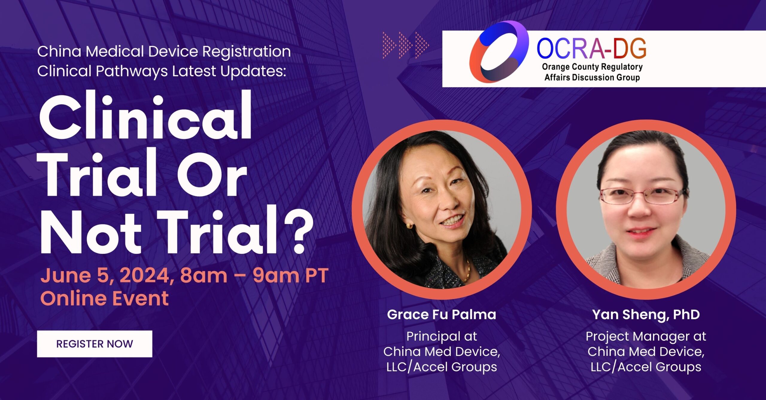 OCRA-DG - Regulatory Affairs | China Medical Device Registration ...